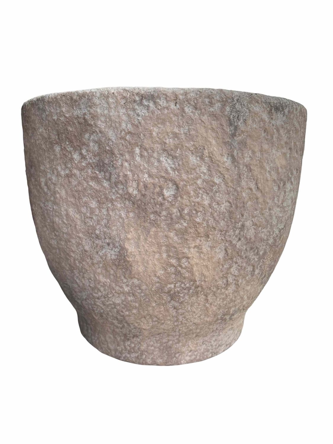 Grote Keramieken Plantenpot Cement Dusty – Ø55 × H46 cm