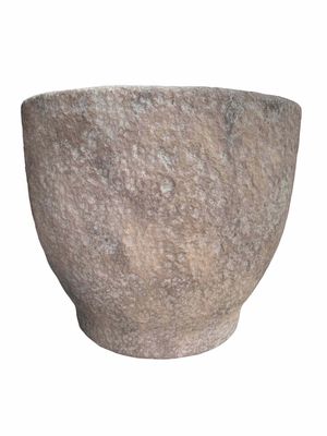 Grote Keramieken Plantenpot Cement Dusty – Ø55 × H46 cm