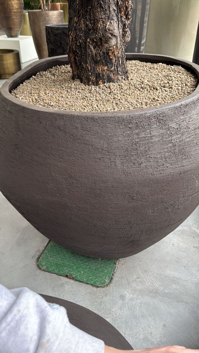 Atelier Vierkant OF90 Zwart | Grote Design Pot