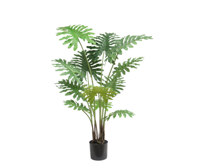 Silk-ka Kunstplant Philondendron  groen H130