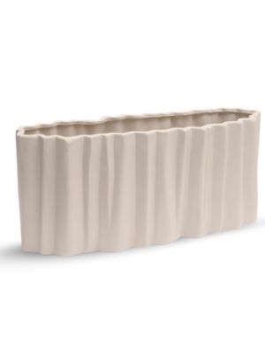 Bombyxx Nipin Large Vensterbankbak Sand 60 cm | Handgemaakte keramische design schaal