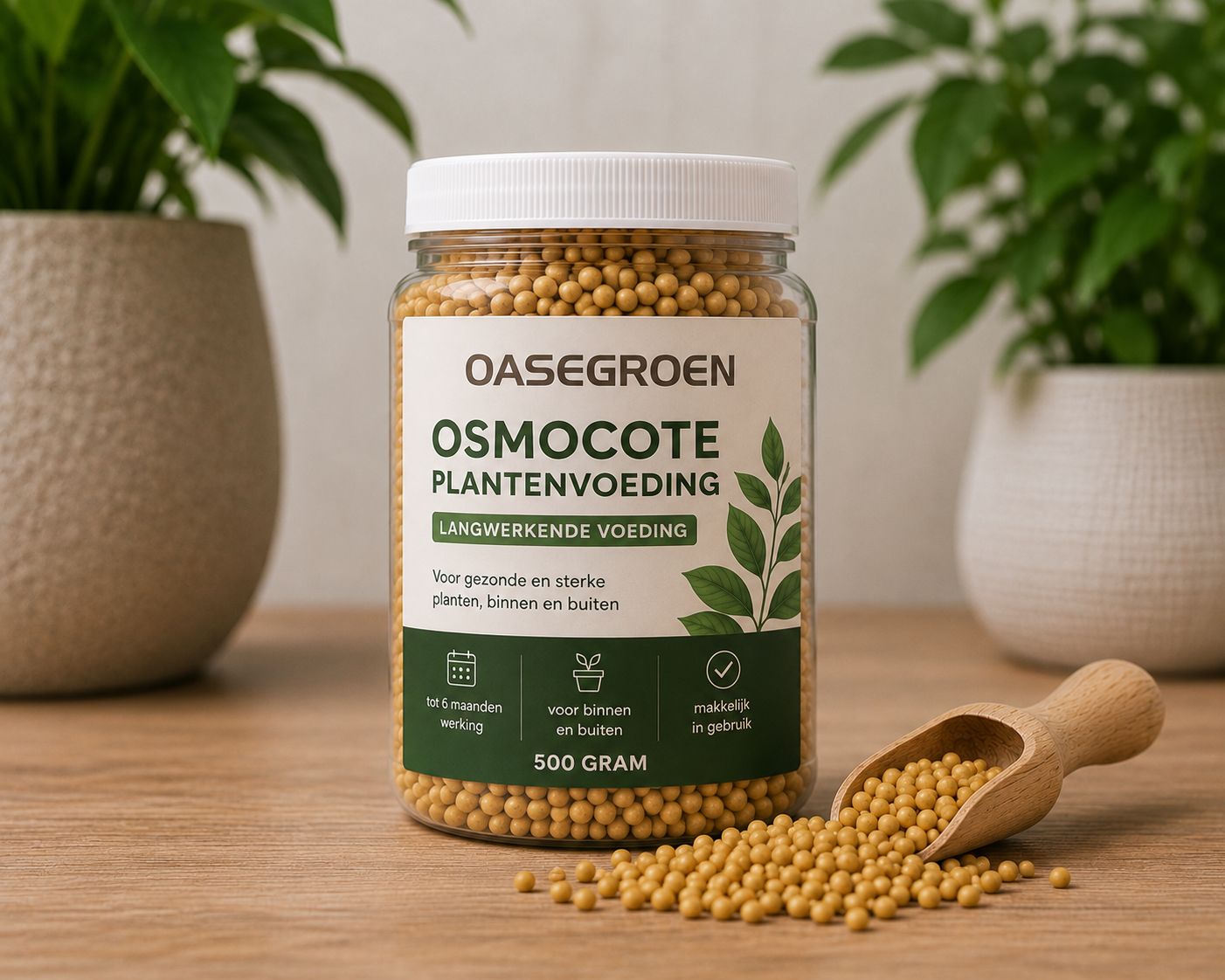 Osmocote Plantenvoeding 500 g  | Langwerkende voeding voor gezonde kamer- en tuinplanten