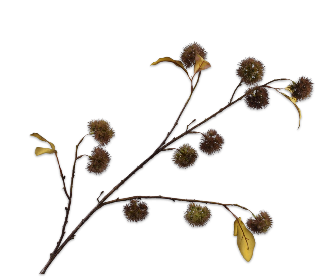 Silk-ka Kastanjetak Kunsttak Bruin-Groen 106 cm