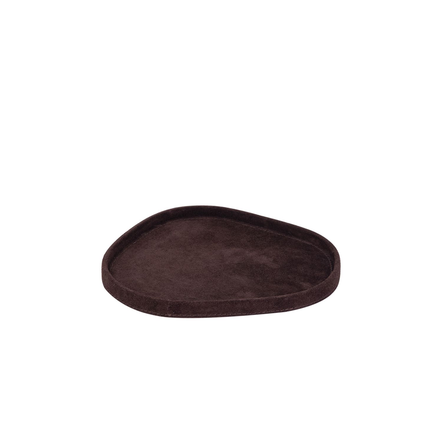 Sarahkate Leather Plate dark brown - Small