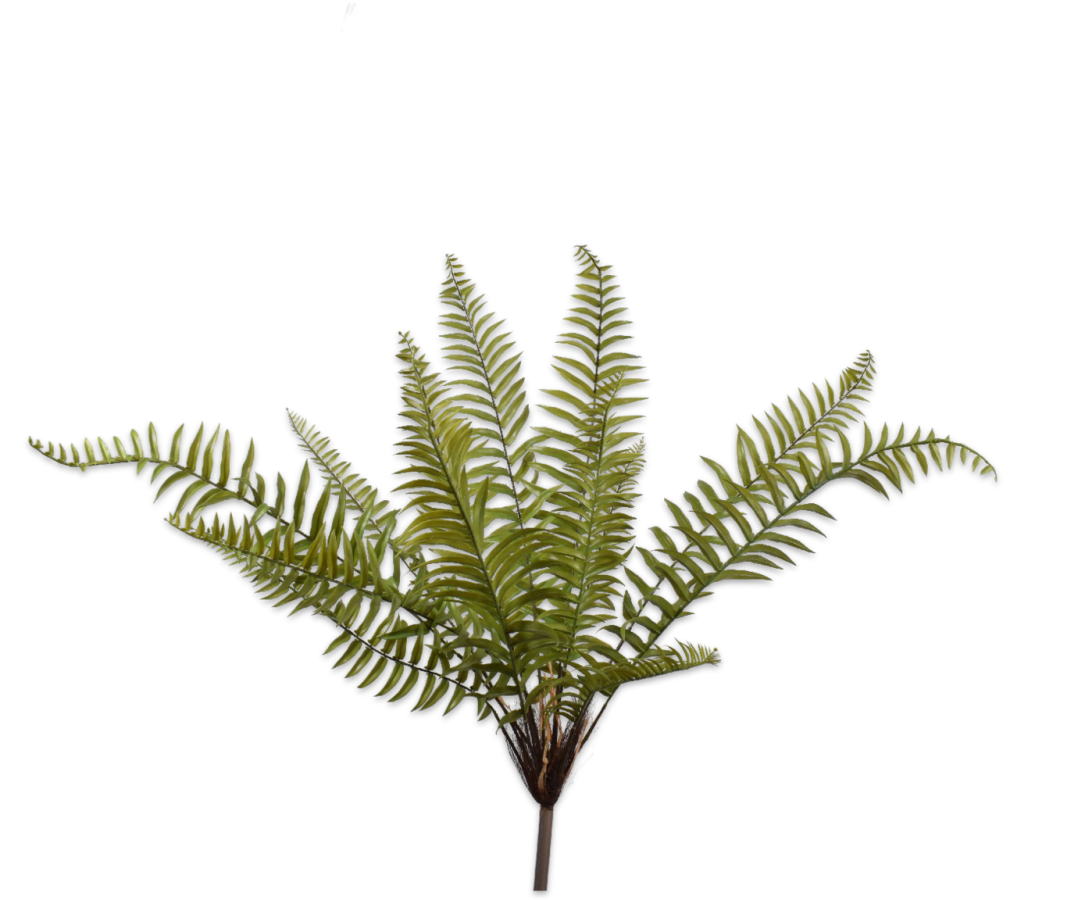 Silk-ka Varen Bush Kunstplant Groen 108 cm – Volle Real Touch Varen