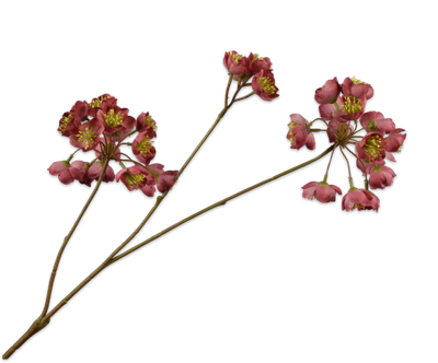Silk-ka Helleborus Kunstbloem Roze 70 cm