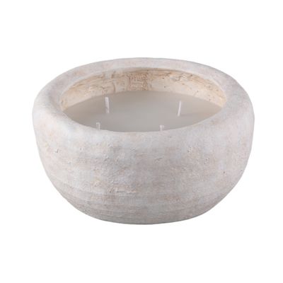 PTMD Sarai Witte Cement Buitenkaars XL – 110 Branduren