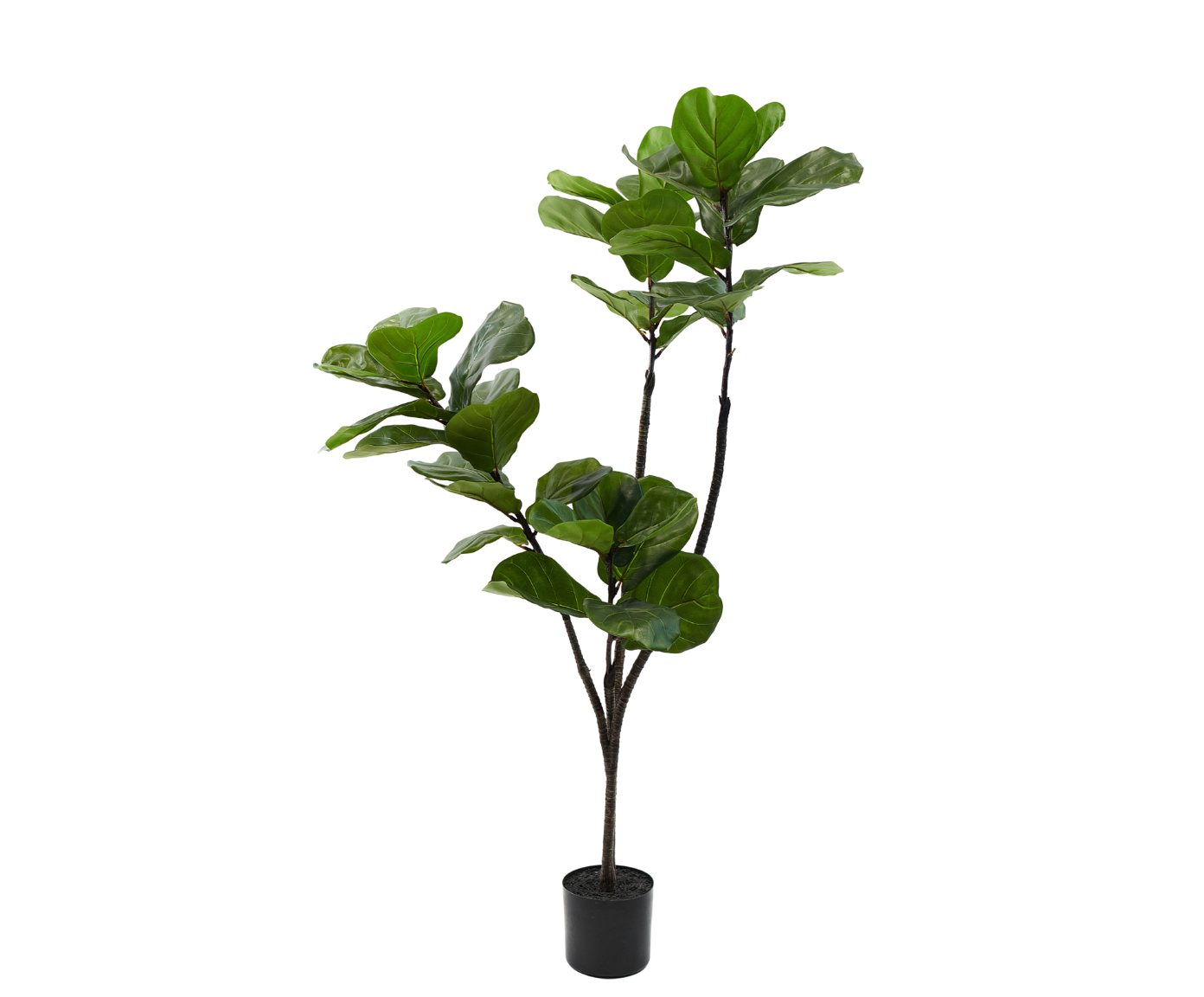 Silk-ka Ficus Lyrata Kunstplant 150 cm | Groen