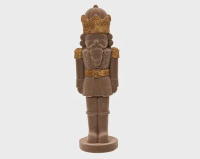 Luxe Notenkraker Kerstdecoratie Bruin 26 cm