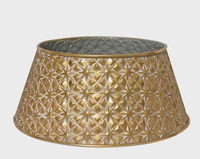 Luxe Gouden Kerstboommand met Sterpatroon Ø70 cm