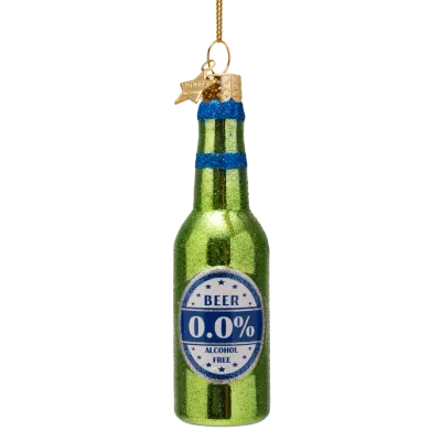 Vondels Alcoholvrij Bier Kerstornament 12,5 cm
