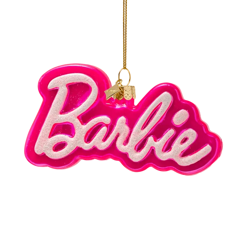 Vondels Barbie Logo Kerstornament 5,5 cm