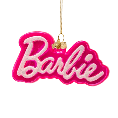 Vondels Barbie Logo Kerstornament 5,5 cm