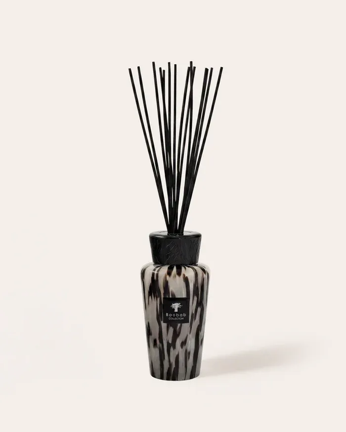 Baobab Collection Pearls Black Diffuser 500 ml – Luxe Geurstokjes