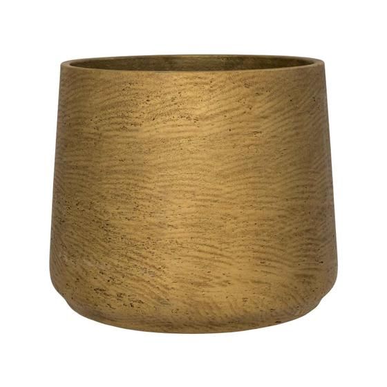 Pottery Pots Patt S Metallic Gold – Gouden Bloempot Ø13,5 x H11 cm