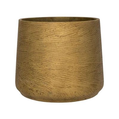 Pottery Pots Patt S Metallic Gold – Gouden Bloempot Ø13,5 x H11 cm