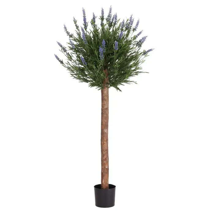 Kunstlavendel Bol op Stam Blauw 120 cm – UV-Bestendig