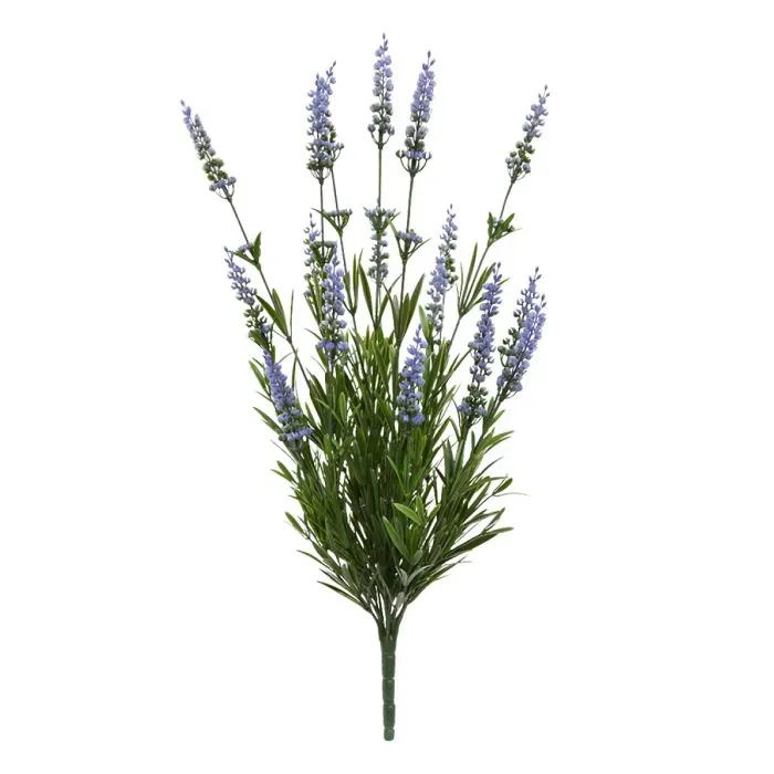 Lavendel Kunstplant Blauw 50 cm – UV-Bestendige Steker
