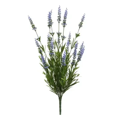 Lavendel Kunstplant Blauw 50 cm – UV-Bestendige Steker