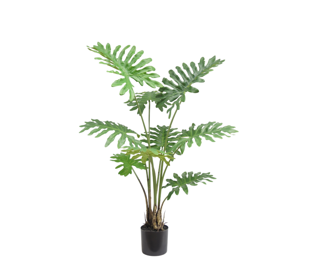 Philodendron Kunstplant in Pot Groen – 115 cm