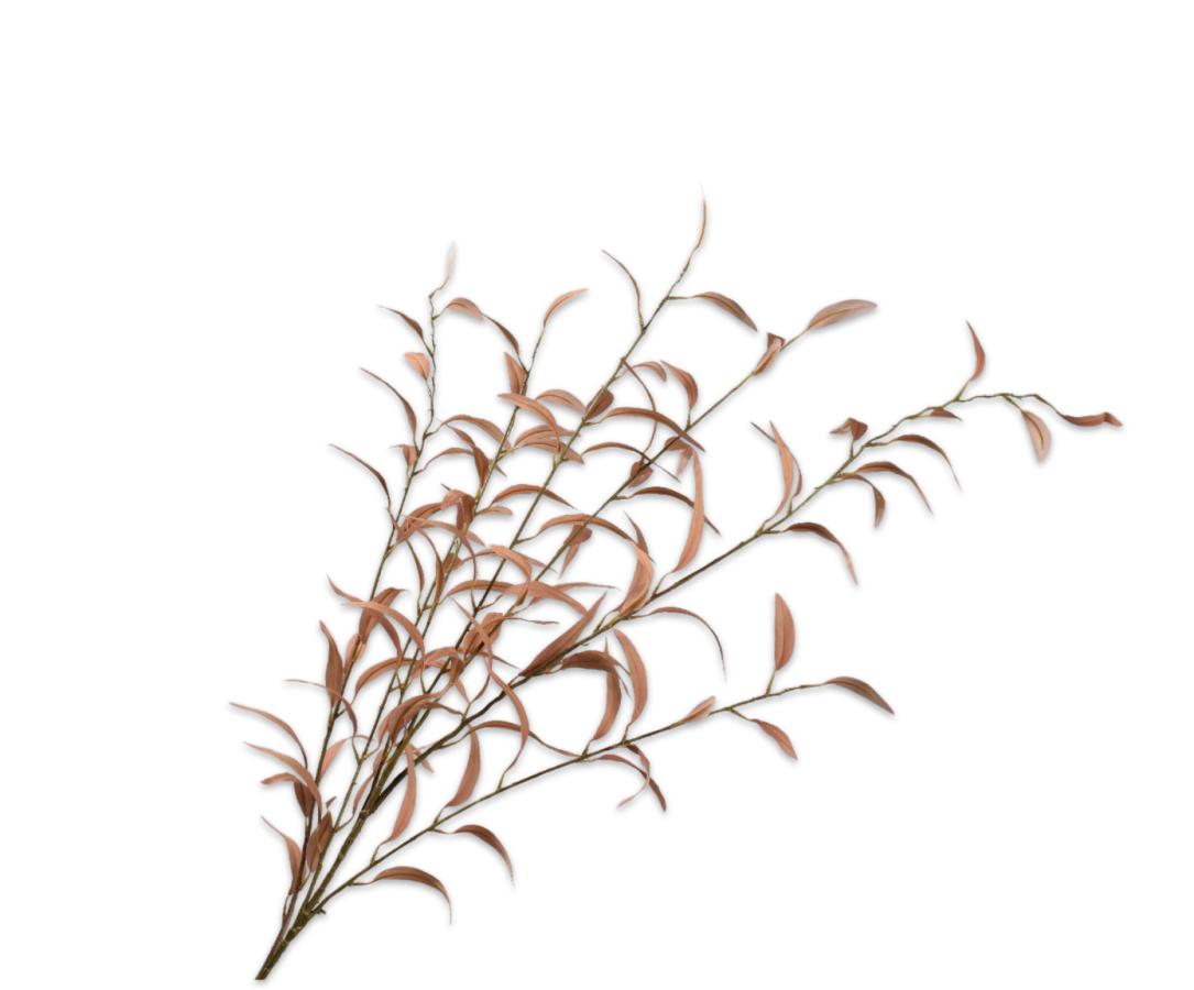 Silk-ka Eucalyptus Kunsttak Lichtbruin – 123 cm