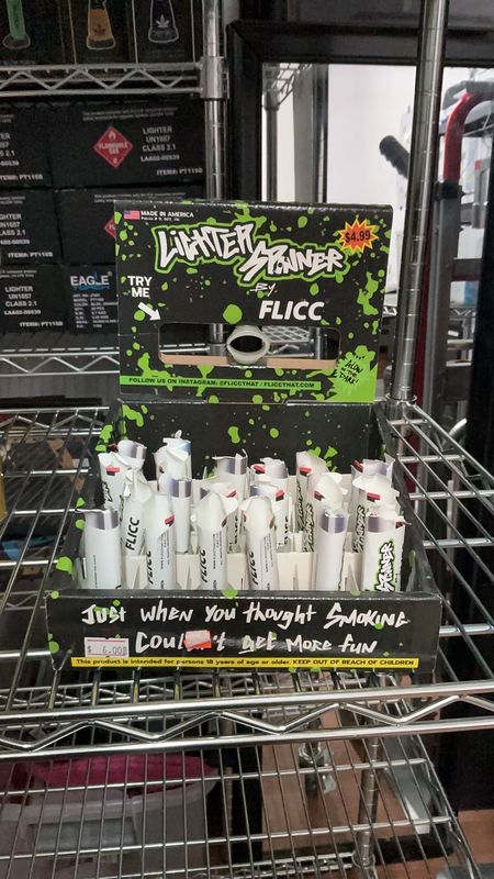 FLICC LIGHTER FIDGET SPINNER