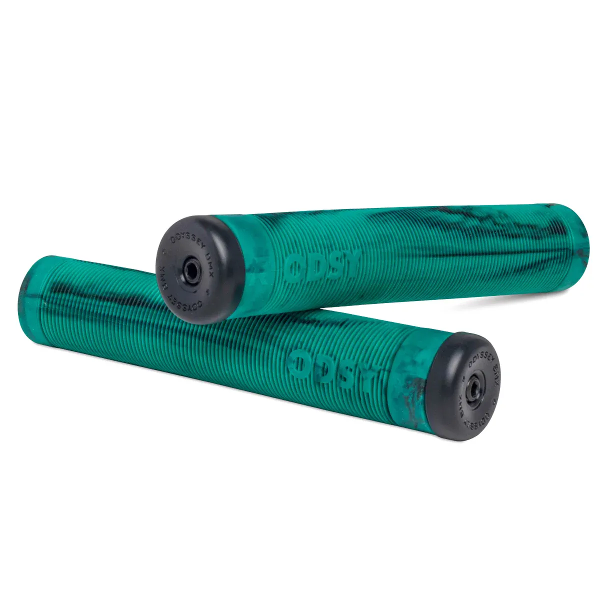 Odyssey BROC Grips - Black/Green Swirl