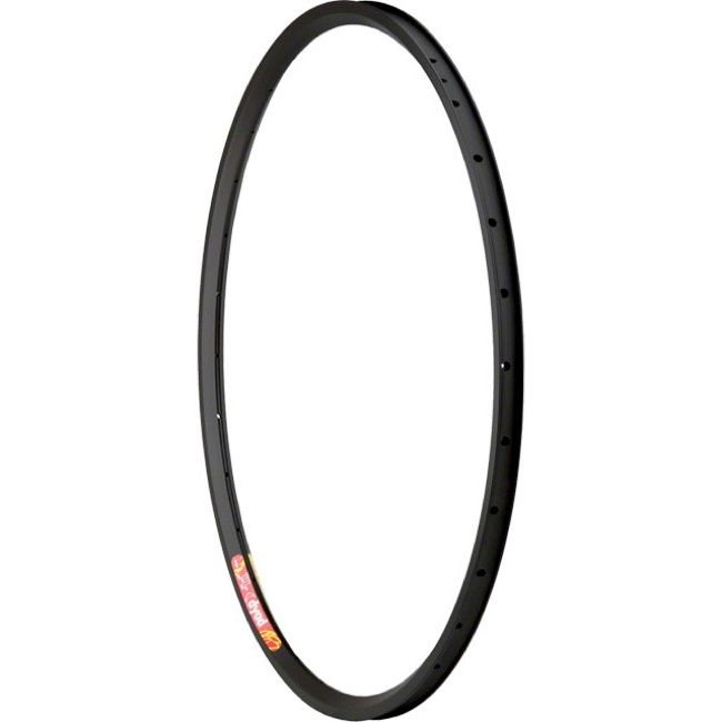 Velocity Dyad Rim 700c 36 hole Machined Sidewalls Black