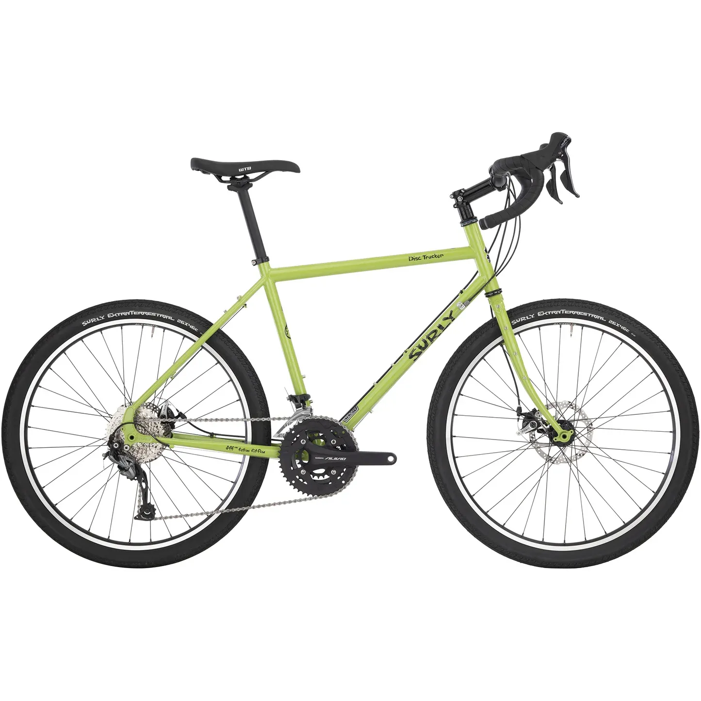 Surly Disc Trucker Bike - 700c, Steel, Pea Lime Soup, 64cm