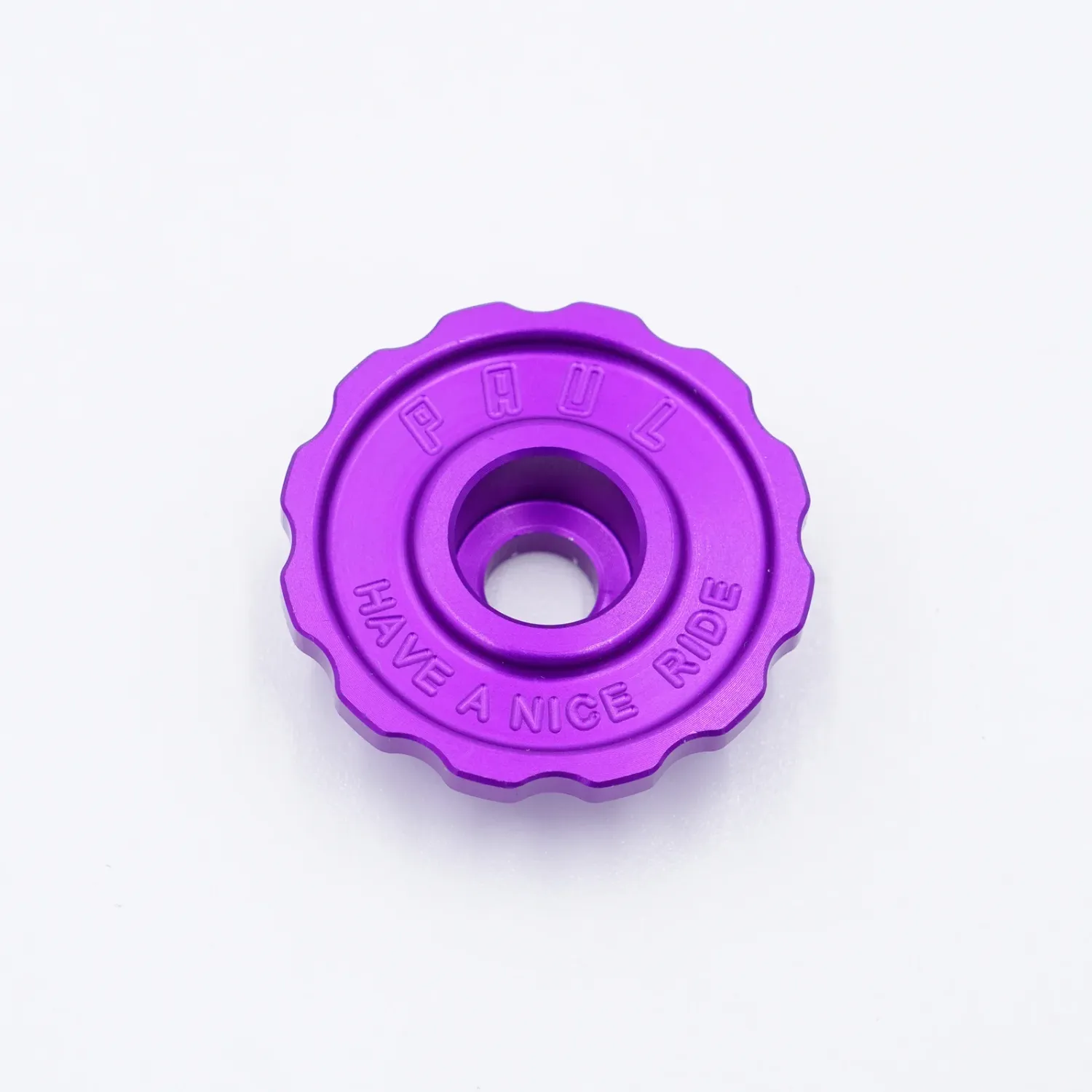 Paul&#39;s Klamper Stem Topcap - Purple