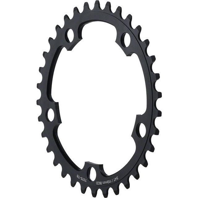 Dimension Chainring - 36T, 110mm BCD, Middle, Black