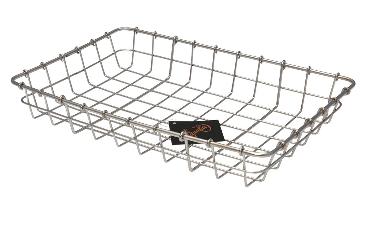 Tanaka Stainless Steel 15&quot;Basket 1/2 Height-Brick