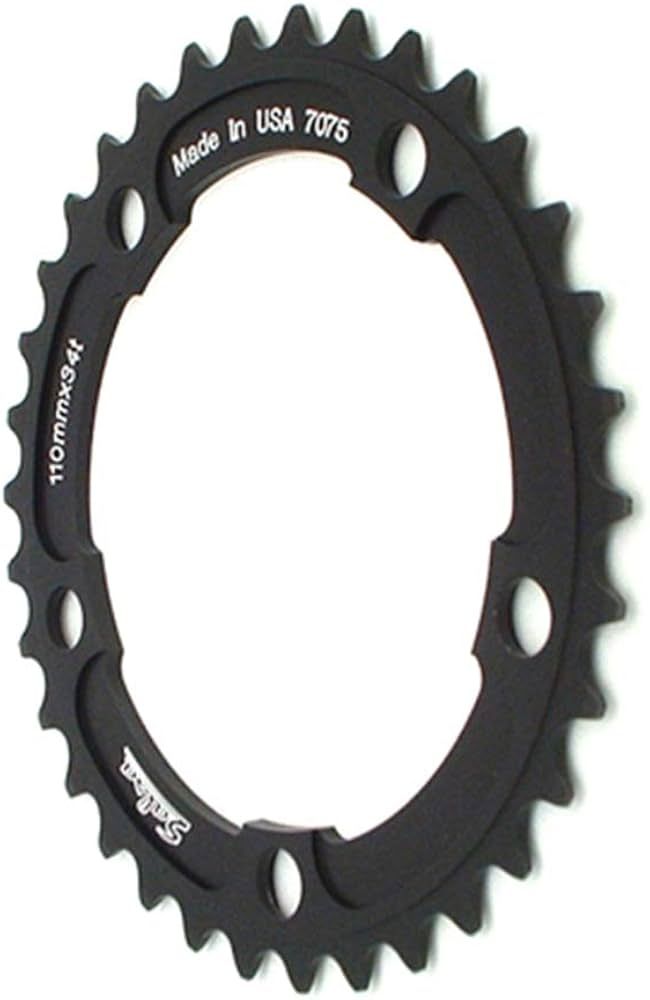 Dimension Chainring - 34T, 110mm BCD, Middle, Black