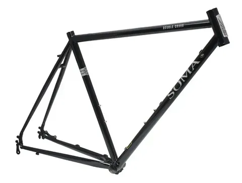 Soma Double Cross Matte Black 50cm - Frame &amp; Fork