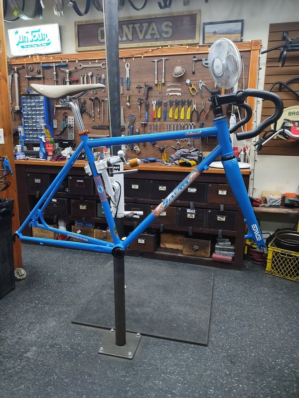 Salsa Colossal Frameset, 55cm, Blue
