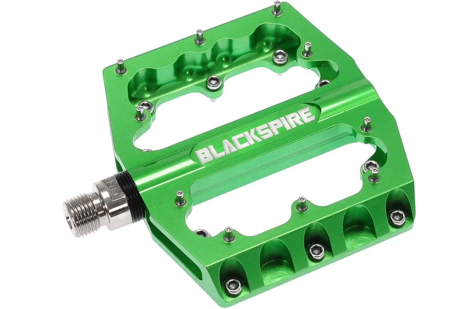 BlackSpire SUB420 CROMO Pedals Lime Green