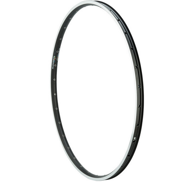 Alex Adventurer 2, 700 32h Rim Black with Silver Sidewall