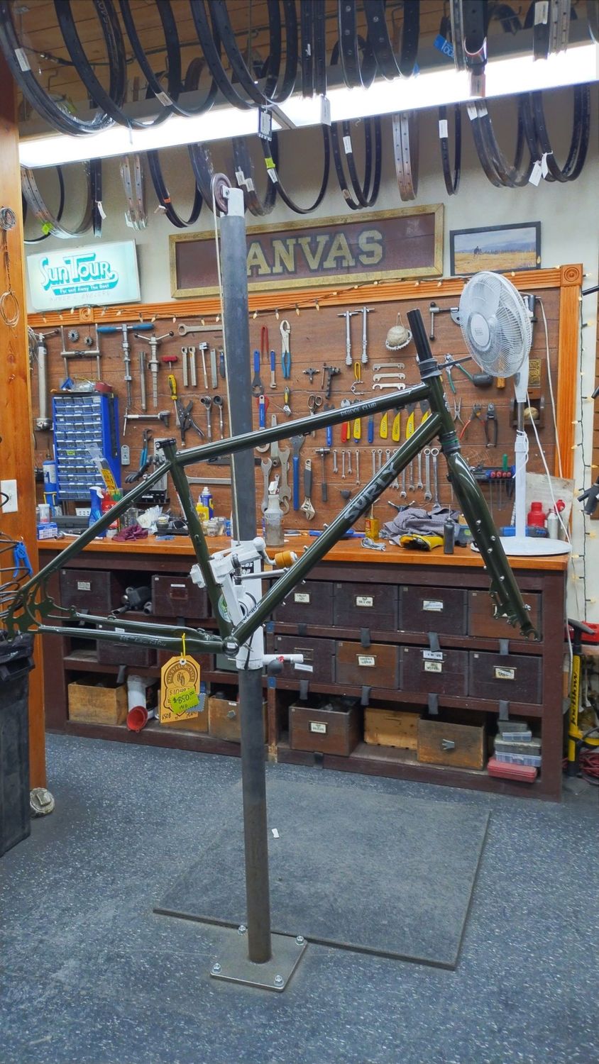 Surly Bridge Club Frameset Green Medium