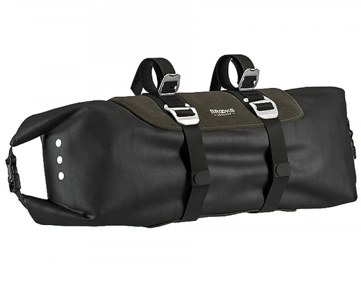 Brooks Scape Handlebar Bag Roll Mud Green