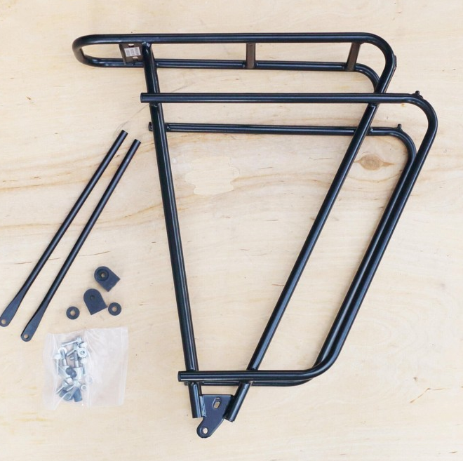 Tubus Logo Classic Rear Rack Black - Universal 700C &amp; 26&quot;