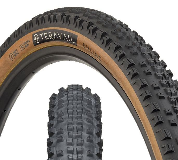 Teravail Ehline Tire - 29 x 2.5, Tubeless, Folding, Tan, Light and Supple