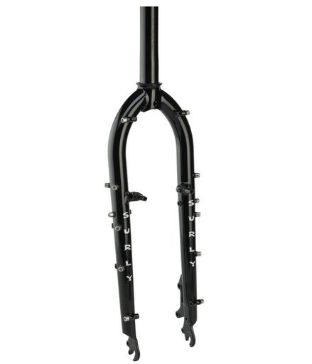 Surly Troll Fork: 26&quot; QR, 1-1/8&quot; Straight Steerer, Black