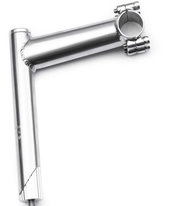 Nitto Stem MCR-22 1&quot; quill, 90mm, 31.8 Clamp Silver
