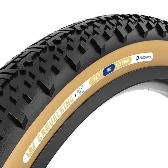 Panaracer GravelKing X1 - 700 x 40C Tubeless - Folding - Black/Brown