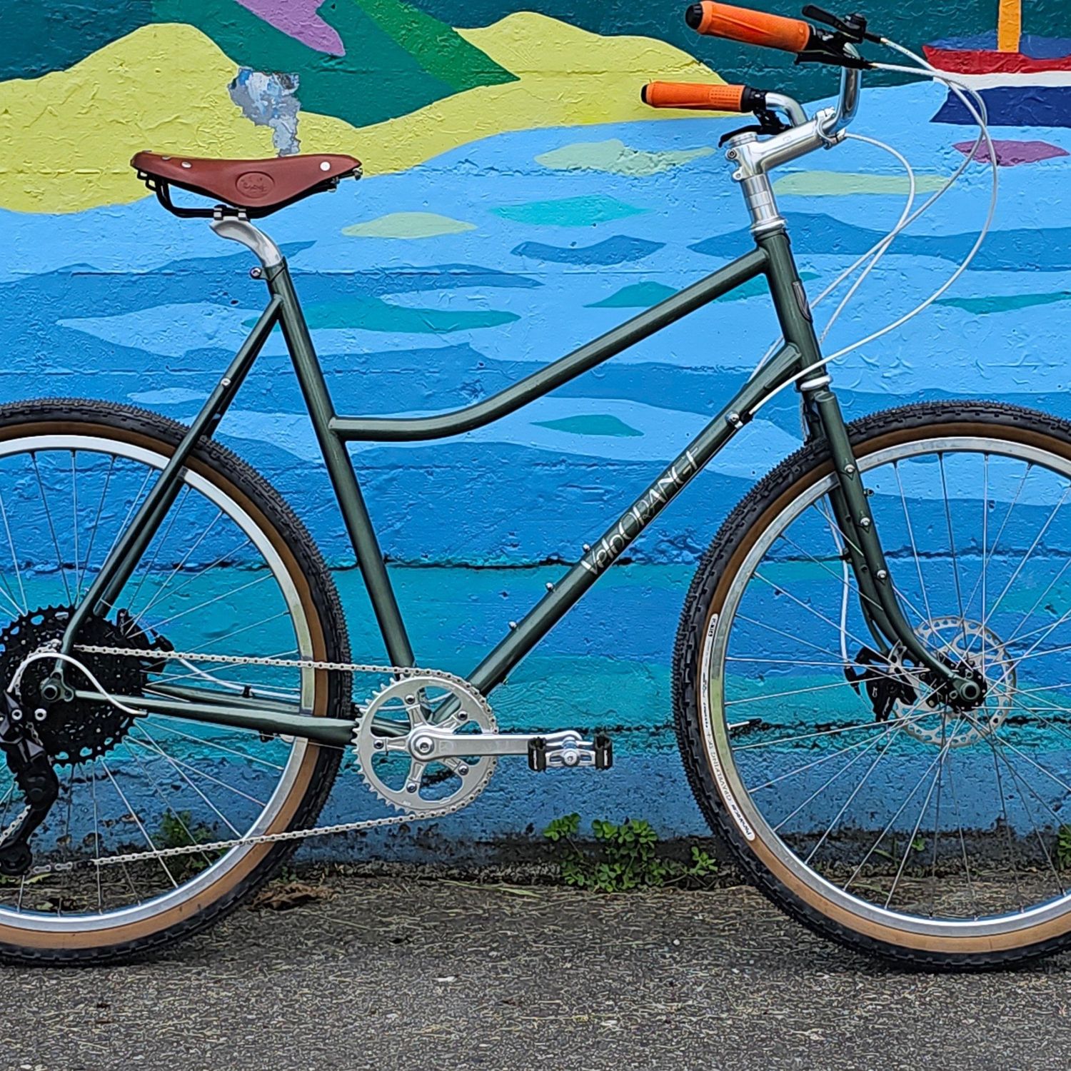 CUSTOM Velo Orange Polyvalent Low-Kicker X Large Sage Green