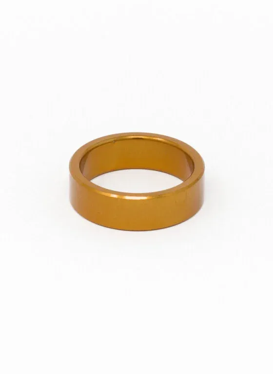 10mm Orange Anodized Head Set Spacer 1 1/8&quot;