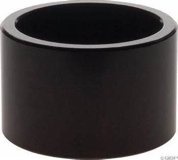 20mm 1&quot; Headset Spacer Black