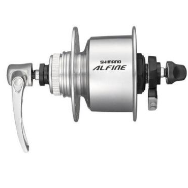 Shimano Alfine DHS501 Dynamo 36h Centerlock Front Hub Silver