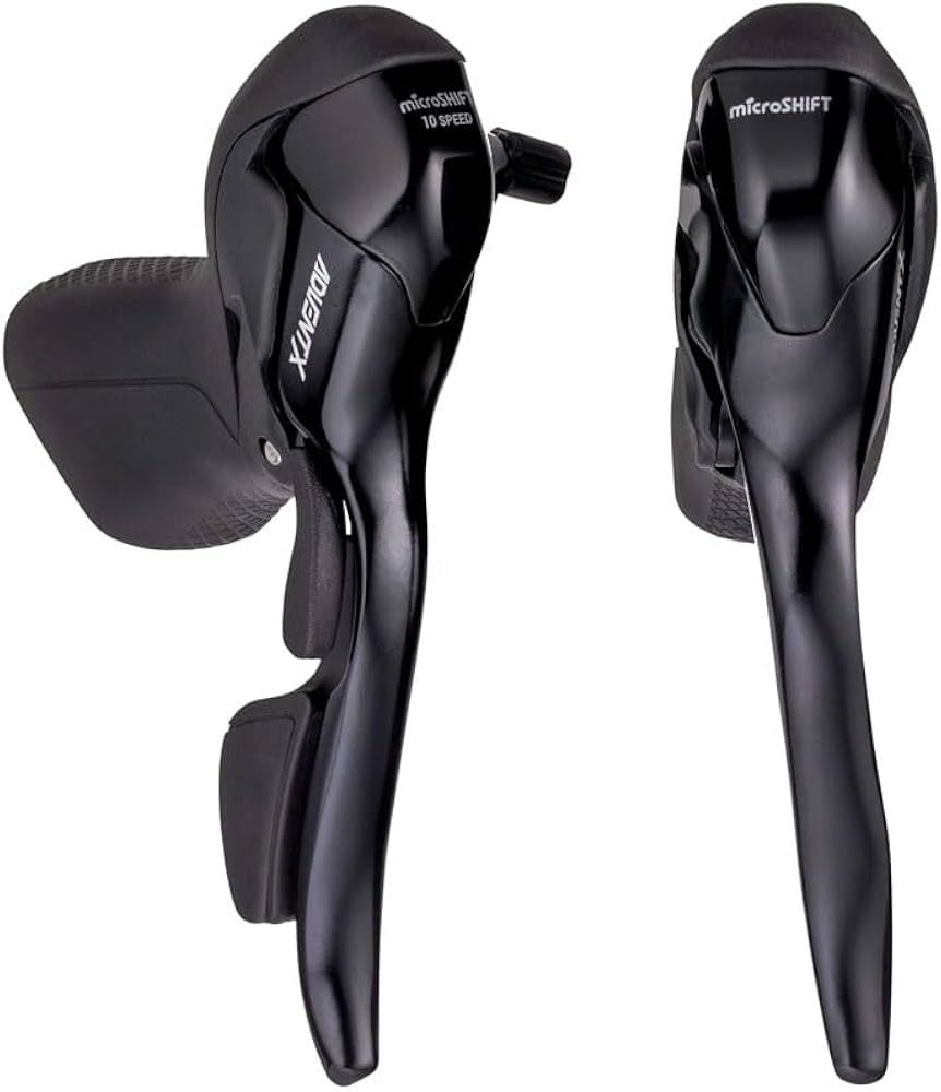 microSHIFT ADVENT X Drop Bar Shift Lever Set 1 x 10-Speed, ADVENT X Compatible Only