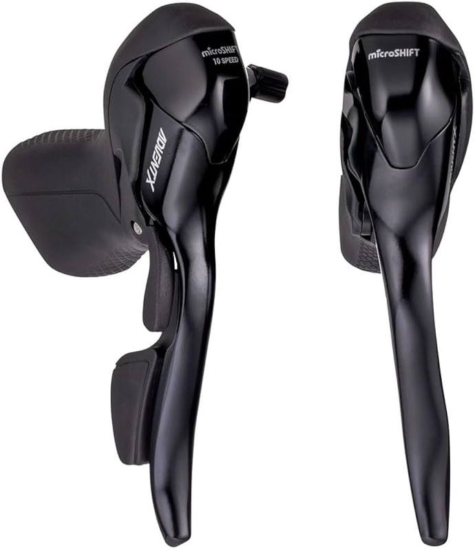 microSHIFT ADVENT X Drop Bar Shift Lever Set 1 x 10-Speed, ADVENT X Compatible Only